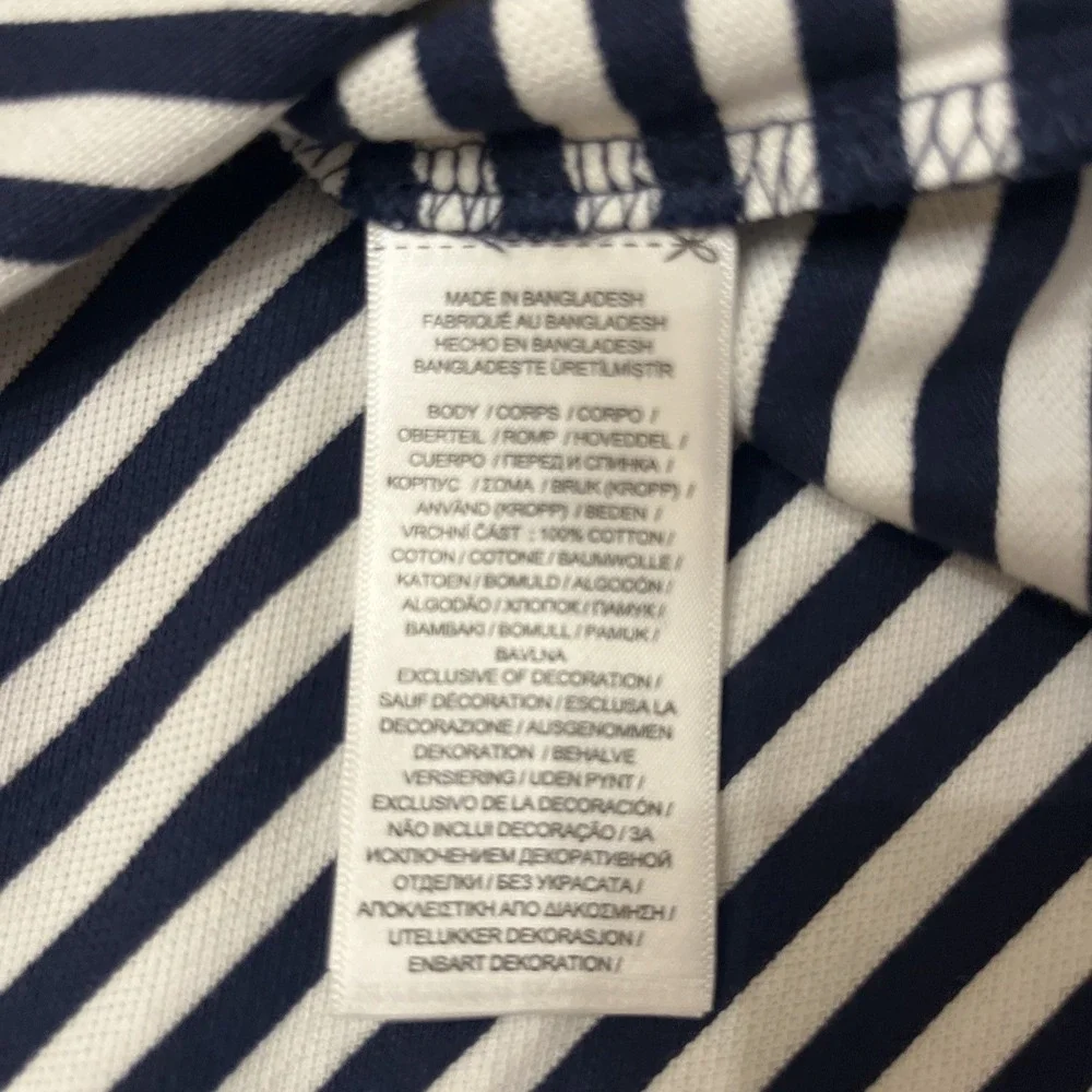 Polo Ralph Lauren Shirt Men's 4XB Blue Stripe Blue White Cotton Classic Fit $125